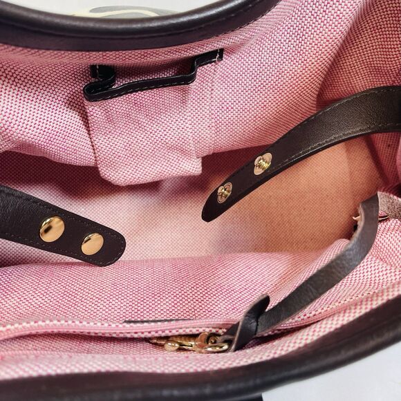 Vintage Dooney & Bourke Medium Logo Lock Stachel Purse Handbag GI358 Giraffe - Picture 11 of 16